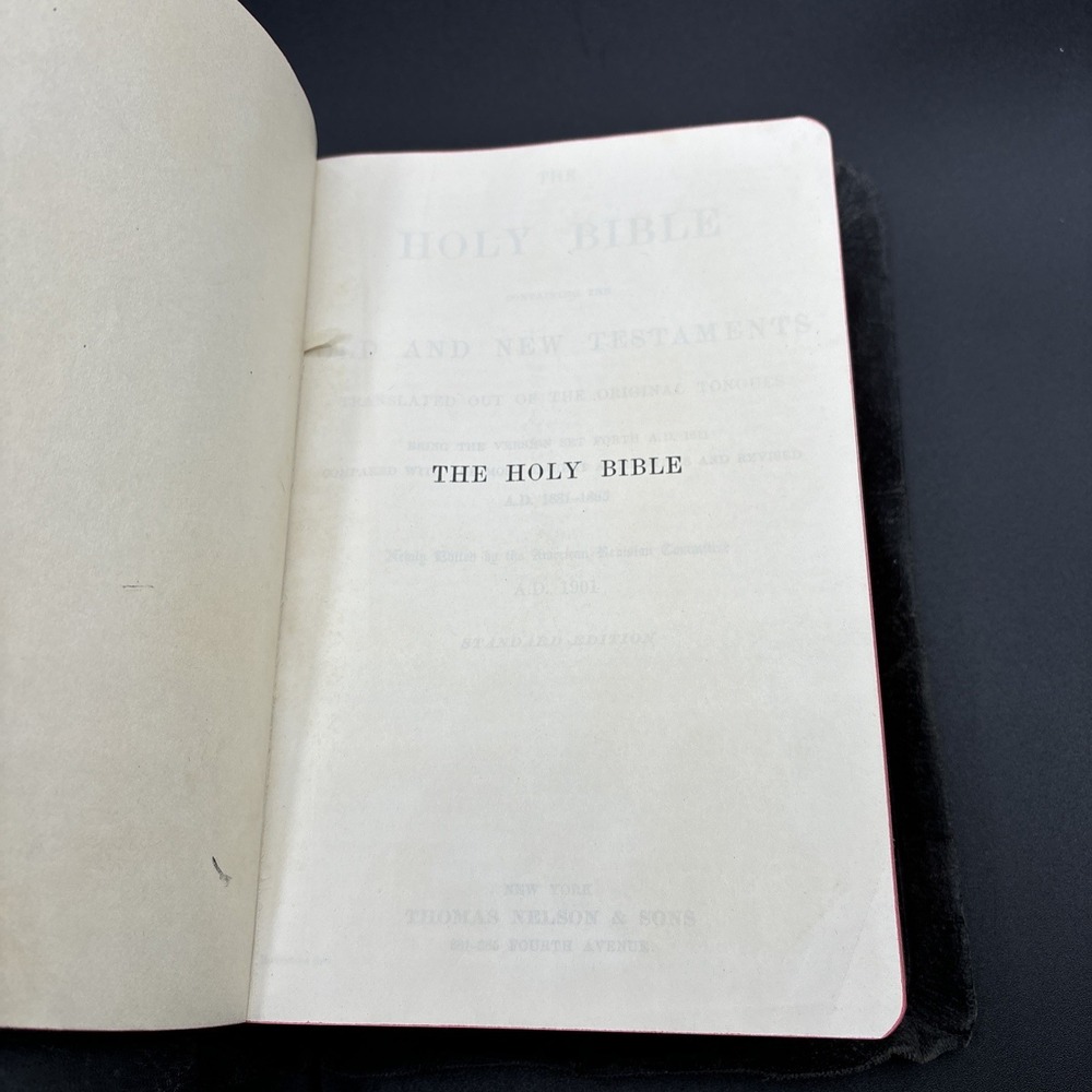Holy Bible Teacher's Edition American Standard Thomas Nelson 1901-1929‎ - Picture 8 of 14